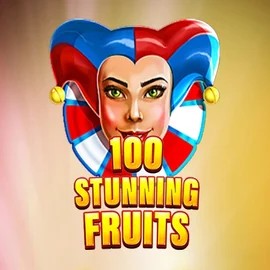 100 Stunning Fruits slot logo by SYNOT Games at Visa Casino100 Stunning Fruits