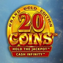 20 Coins Grand Gold Edition logo by Wazdan at Visa Casino20 Coins Grand Gold Edition