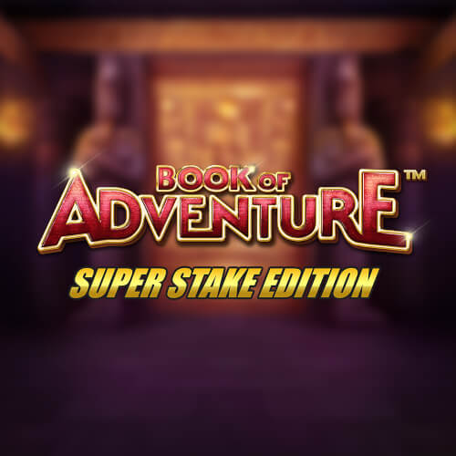 Book of Adventure Super Stake Edition slot logo by Stakelogic at Visa CasinoBook of Adventure Super Stake Edition