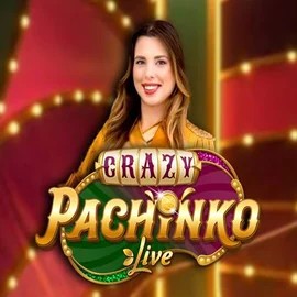 Crazy Pachinko slot visual from Evolution available on visacasino.eu