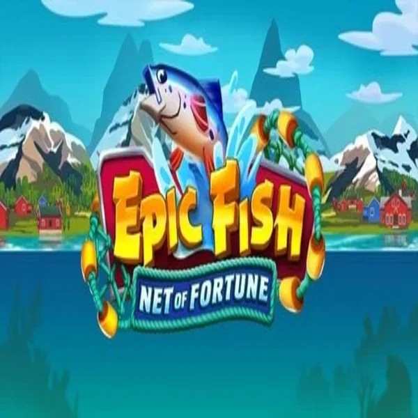 Epic Fish Net of Fortune slot logo by Quickspin at Visa CasinoEpic Fish Net of Fortune