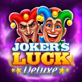 Jokers Luck Deluxe slot logo by Skywind Group at Visa CasinoJokers Luck Deluxe