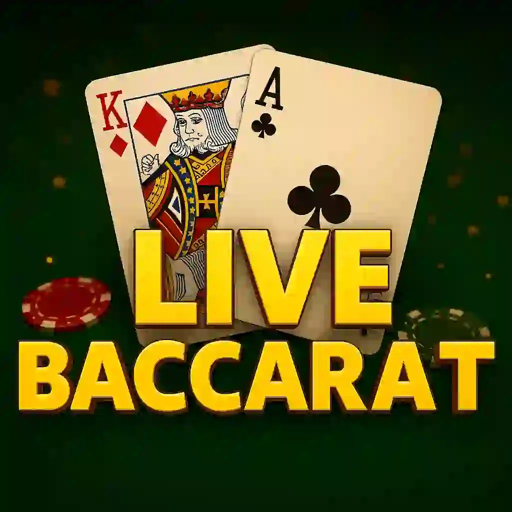 Logo of Live Baccarat from Pragmatic Live at Visa Casino