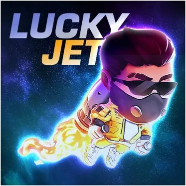 Logo of Lucky Jet from 1win Games at Visa Casino