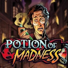 Potion of Madness slot logo by Play'n GO at Visa Casino