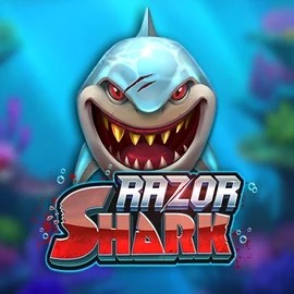 Razor Shark logo by Push Gaming at Visa CasinoRazor Shark