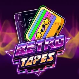 Retro Tapes slot logo by Push Gaming at Visa CasinoRetro Tapes