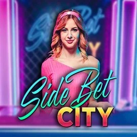 Side Bet City slot logo by Evolution at Visa Casino