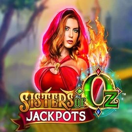 Sisters Of Oz Jackpots slot logo by Triple Edge Studios at Visa CasinoSisters Of Oz Jackpots