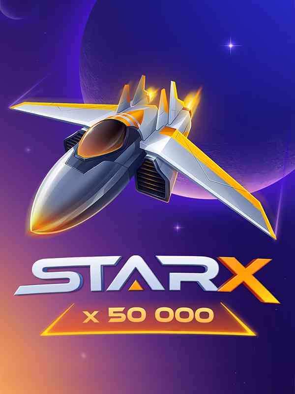 StarX slot logo by 100HP Gaming at Visa CasinoStarX
