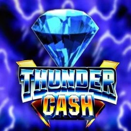 Thunder Cash slot logo by Novomatic at Visa CasinoThunder Cash