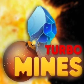 Turbo Mines slot logo by Turbo Games at Visa CasinoTurbo Mines