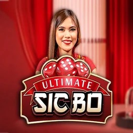 Ultimate Sic Bo online game logo by Ezugi on visacasino.eu