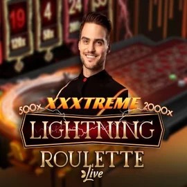 XXXtreme Lightning Roulette logo by Evolution Visa Casino